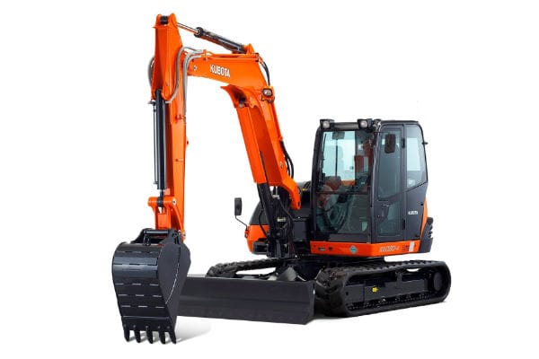 8 metric ton mini excavator