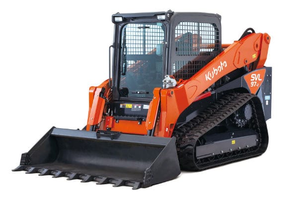97 hp enclosed cab skid steer