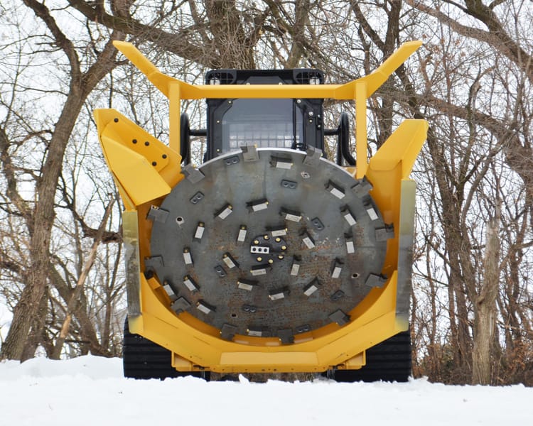 Skid-Steer Forestry Disc Mulcher Image