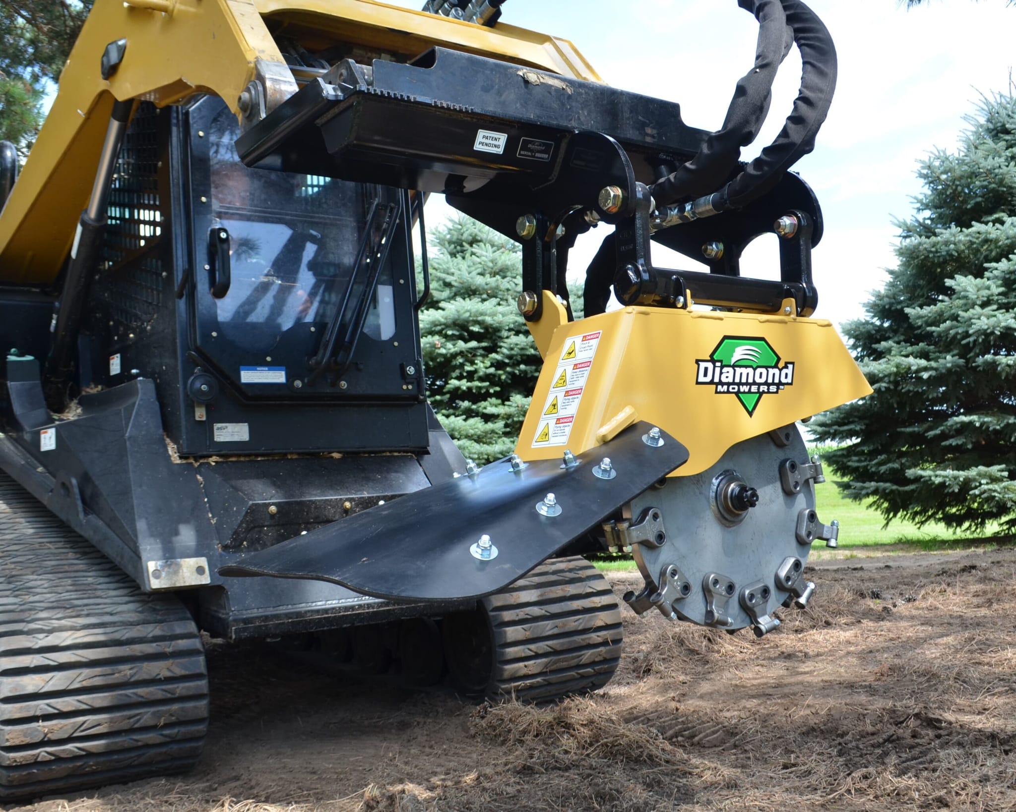 SKID-STEER REFLEX STUMP GRINDER Image