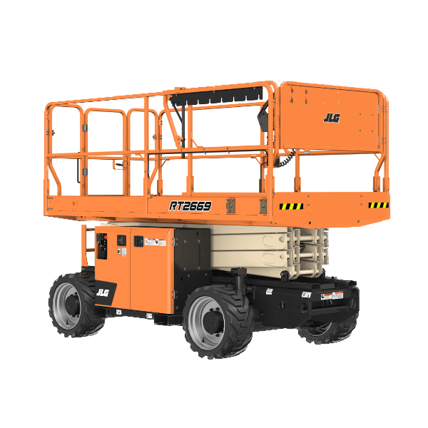 Rough terrain scissor lift