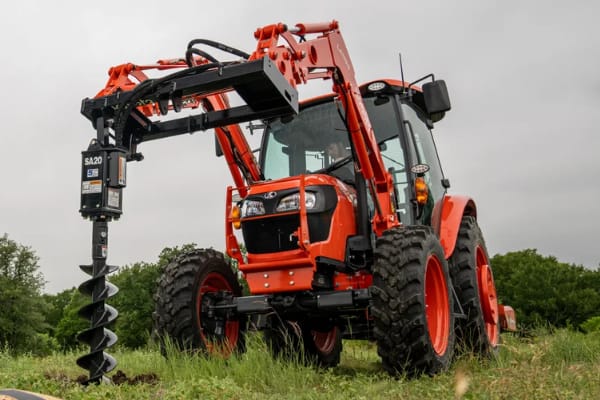 Skid steer auger