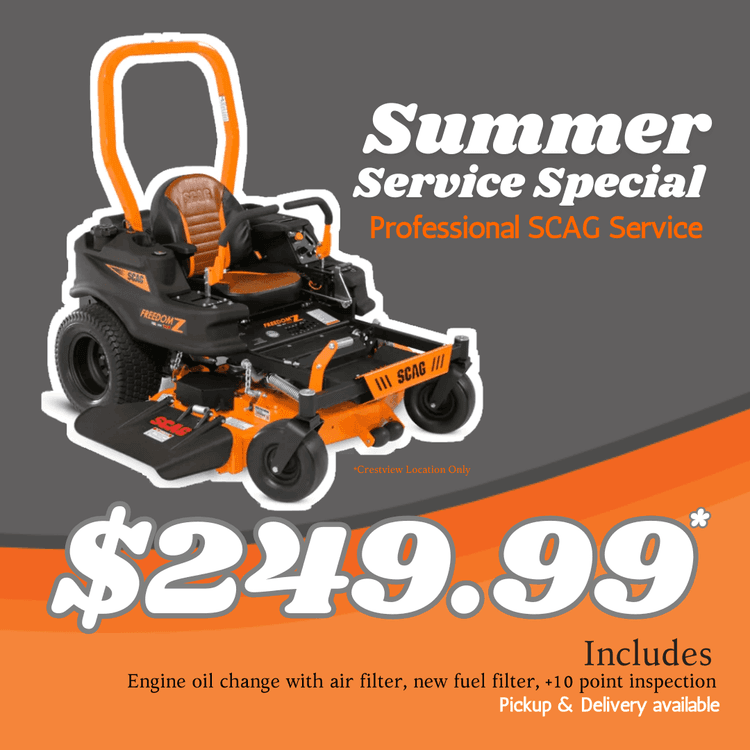 Mower Maintenance Madness SCAG (Crestview)