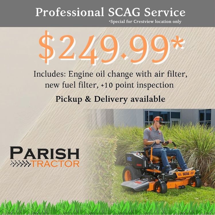 Mower Maintenance Madness SCAG (Crestview)