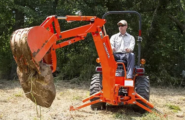 Performance-Matched Kubota-Built Backhoe Performance-Matched Kubota-Built Backhoe