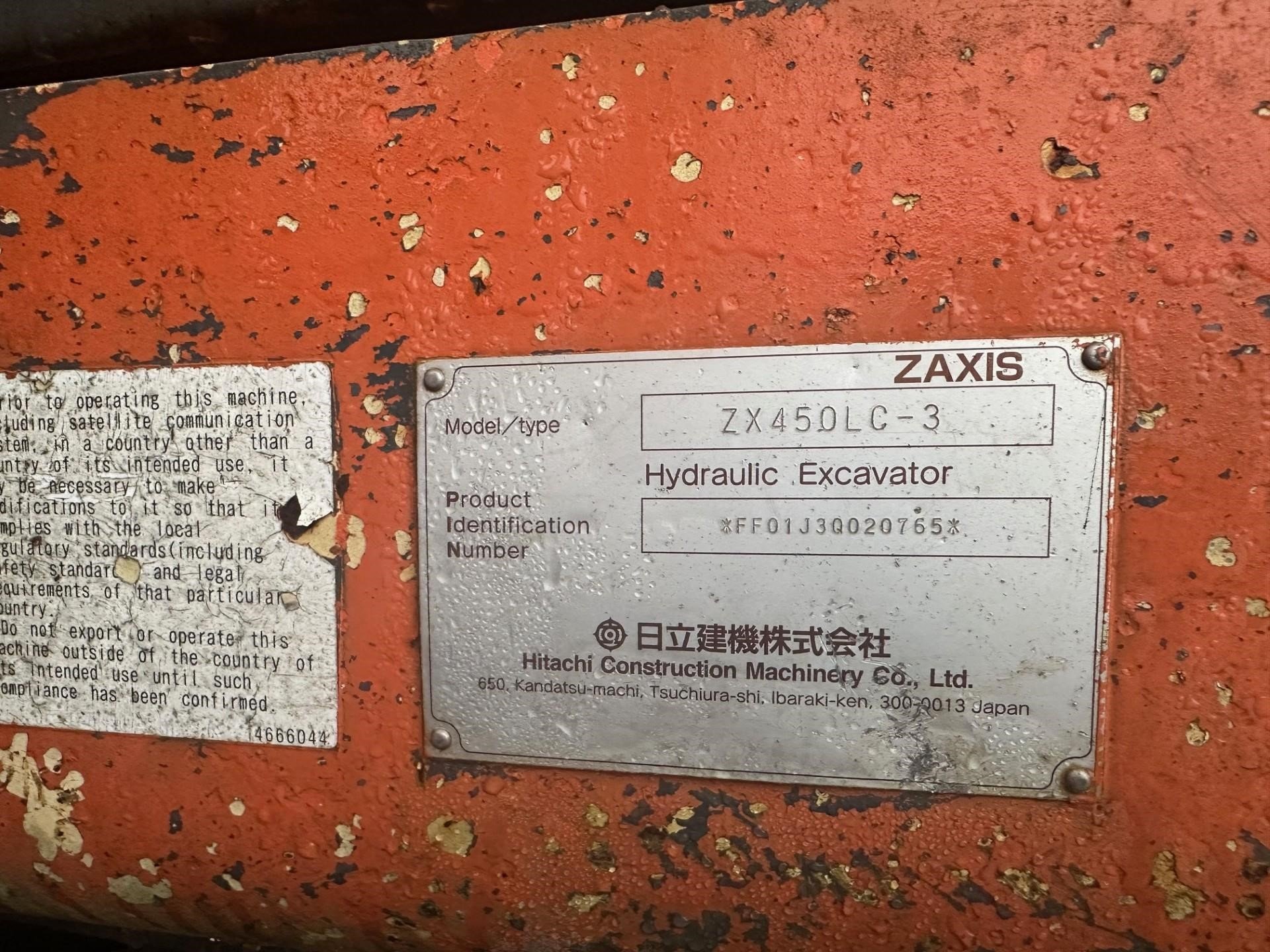 HITACHI ZX450 LC3 - Parish Tractor